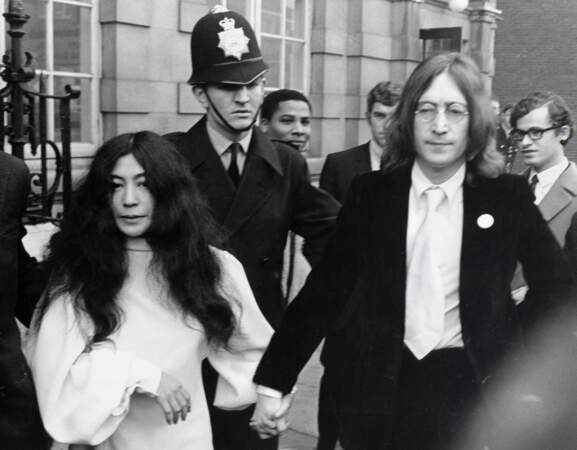 John Lennon et Yoko Ono sont également gravés à jamais dans la culture populaire