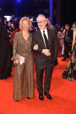 Cérémonie d'ouverture du 74ème Festival International du Film de Berlin, La Berlinale : Thierry Fremaux (Président du Festival de Cannes) et Iris Knobloch.