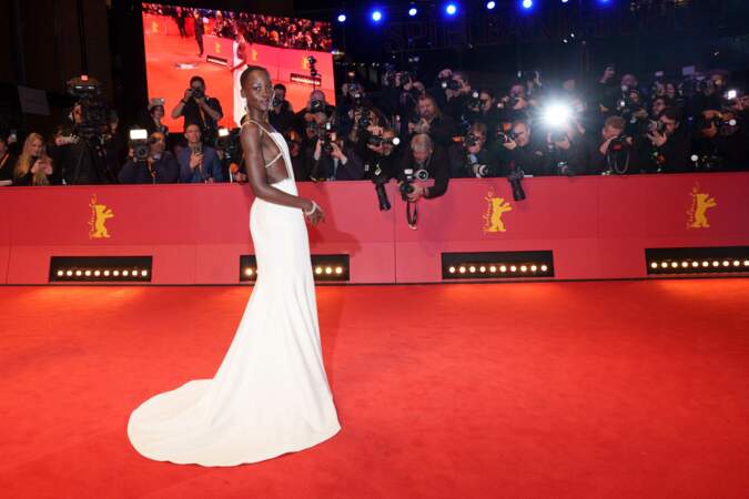Cérémonie d'ouverture du 74ème Festival International du Film de Berlin, La Berlinale : Lupita Nyong'o. 