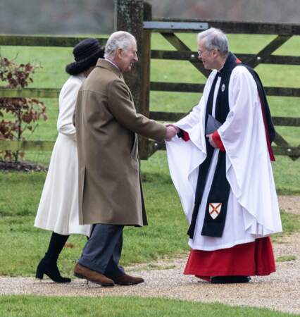 Le roi Charles III d'Angleterre et Camilla Parker Bowles, reine consort d'Angleterre ont salué l'homme de foi.