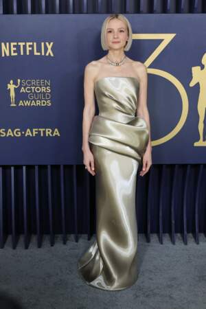 Carey Mulligan aux SAG Awards à Los Angeles le 24 février 2024