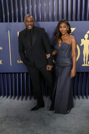 Idris Elba aux SAG Awards à Los Angeles le 24 février 2024