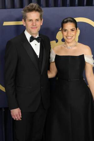 America Ferrera et Ryan Piers aux SAG Awards à Los Angeles le 24 février 2024