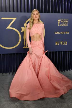Brie Larson aux SAG Awards à Los Angeles le 24 février 2024