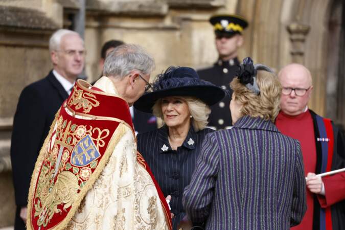 La reine Camilla d'Angleterre. 