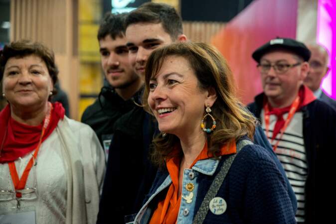 La présidente de la région Occitanie, Carole Delga au Salon International de l'Agriculture 2024.