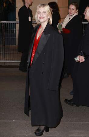 Mélanie Laurent au défilé « Balmain ».