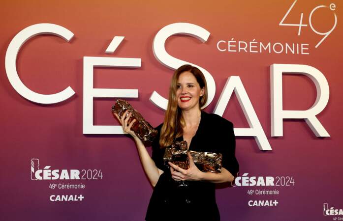 La réalisatrice française 
Justine Triet a remporté plusieurs César pour son film "Anatomie d'une chute", après la Palme d'or en 2023. Elle fait partie des films les plus attendus pour les Oscars