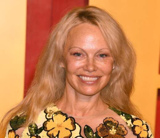 Soirée des Oscars Vanity Fair 2024 organisée par Radhika Jones à Beverly Hills : Pamela Anderson.