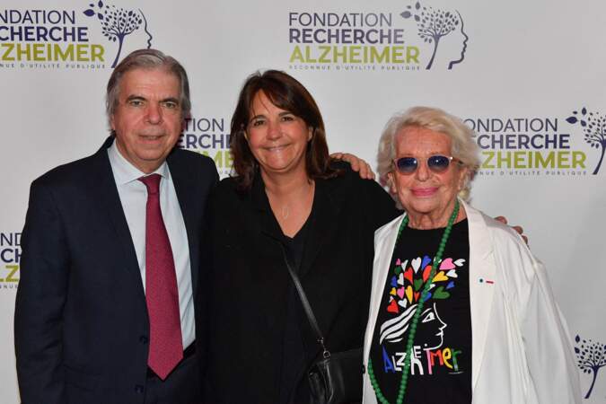 20ᵉ anniversaire de la Fondation Recherche Alzheimer Gala : Véronique de Villèle et Brono Dubois.
