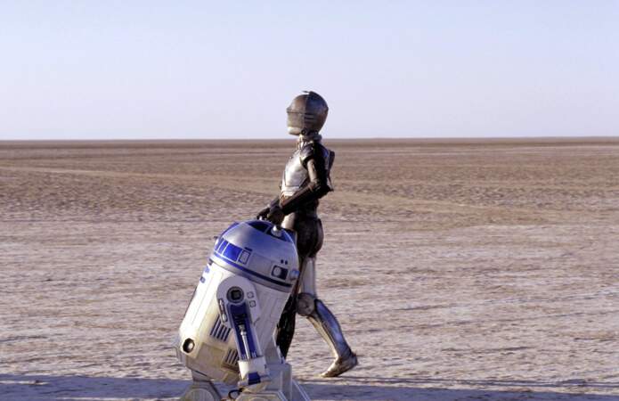 Kenny Baker (R2-D2) et Anthony Daniels (C-3PO)
