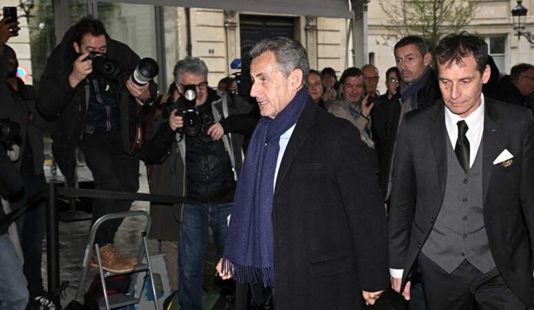 Nicolas Sarkozy était présent. 