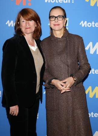 Dîner de Gala de l'association Moteur! : Muriel Mayette-Holtz et Carole Bouquet.
