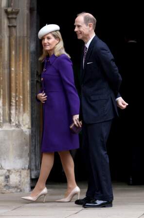 Le prince Edward et son épouse Sophie