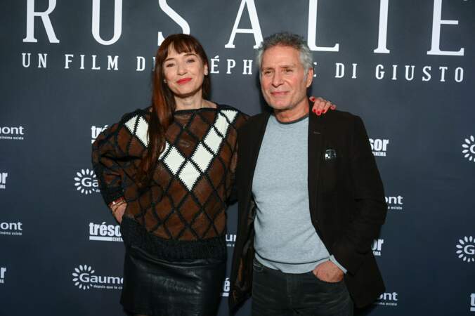 Delphine Rollin et Laurent Almedo sont venus assister à l'avant-première du film