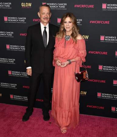 Tom Hanks et sa femme Rita Wilson au gala Unforgettable evening à Los Angeles