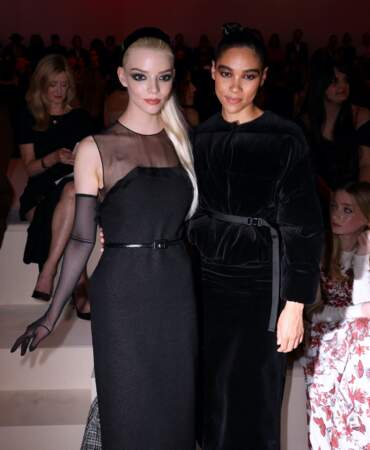Anya Taylor-Joy et Alexandra Shipp assistent au défilé de mode Christian Dior Fall 2024.