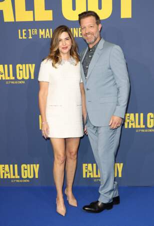 Kelly McCormick et son mari David Leitch au photocall du film Fall Guy à Paris.