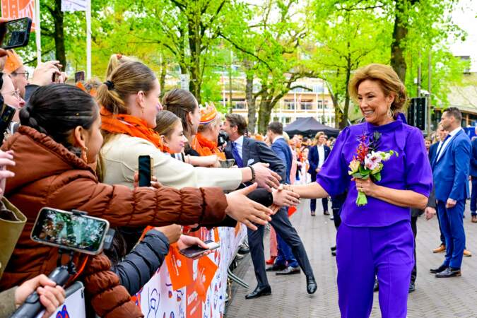 La princesse Marilene des Pays-Bas assiste à la Journée du Roi 2024.