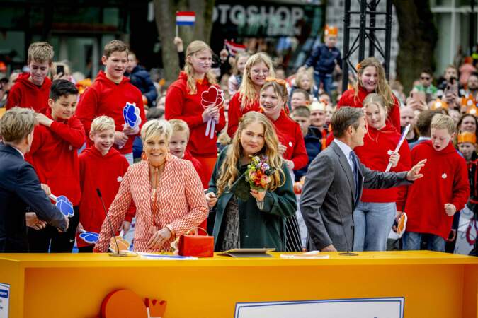 Les Royaux célèbrent le Jour du Roi aux Pays-Bas.