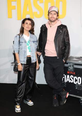 Avant-première de la série Netflix Fiasco : Reem Kherici et Philippe Lacheau.