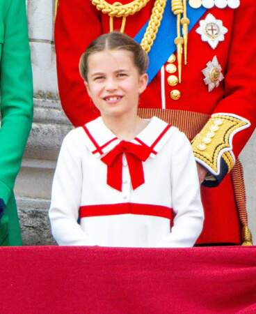 La princesse Charlotte lors de la journée Trooping the Colour