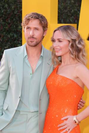 Ryan Gosling et Emily Blunt lors de l'avant-première de The Fall Guy à Hollywood