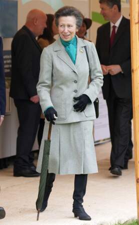 La princesse Anne assiste au concours hippique Royal Windsor Horse Show à Windsor, le 2 mai 2024.